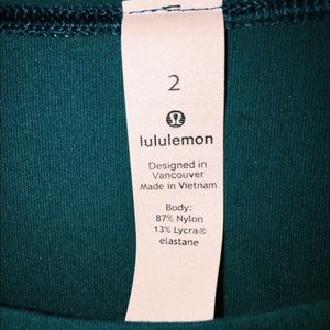 Lulu Lemon long sleeve shirt